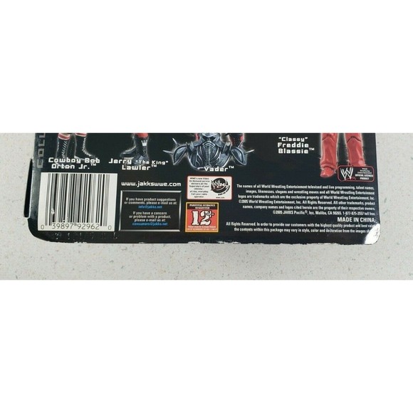 WWE WWF Vader Jakks Classic Superstars Vader New Sealed